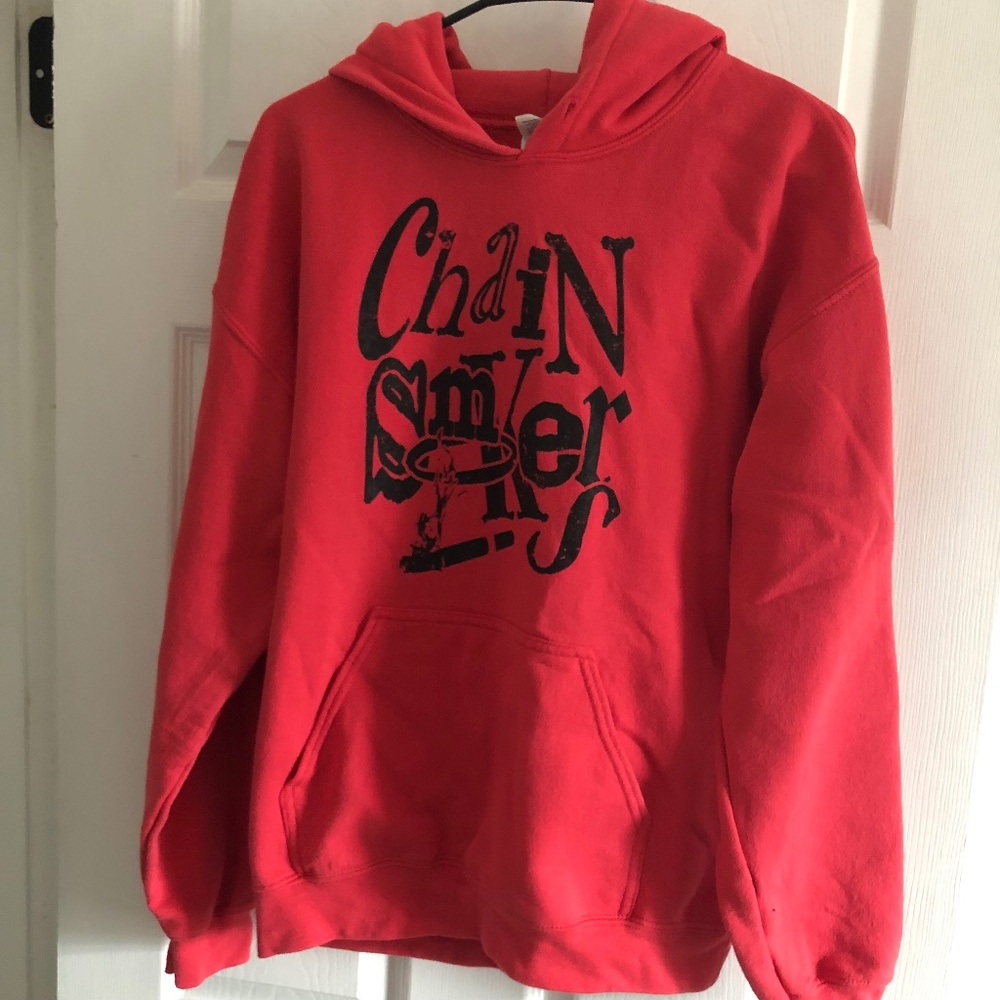 CHAINSMOKERS World War Joy 2019 North American Tour hoodie sweatshirt Medium